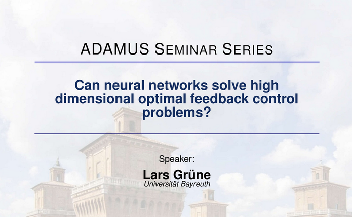 Can neural networks solve high dimensional optimal feedback control problems?