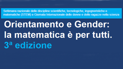 Orientamento e Gender: la matematica è per tutti